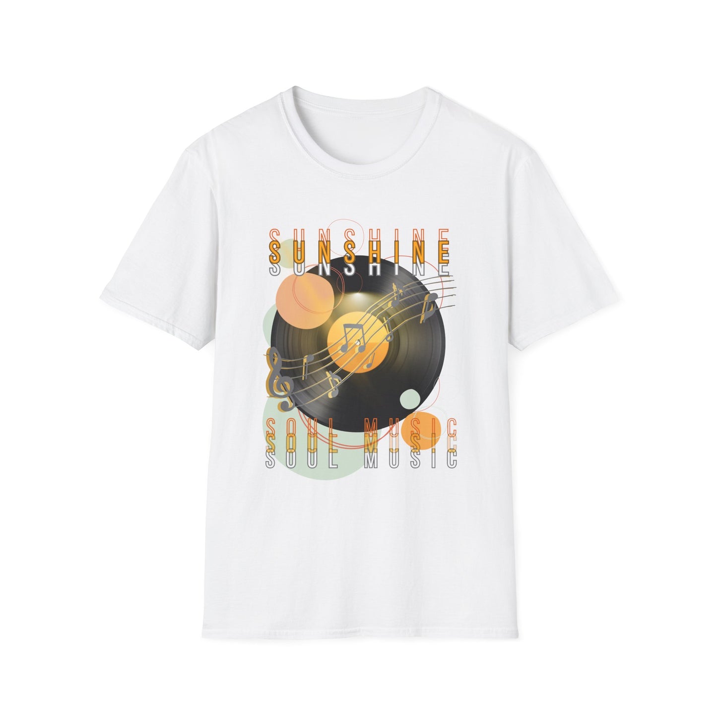 Sunshine Soul Music T-Shirt | Unisex Graphic Tee