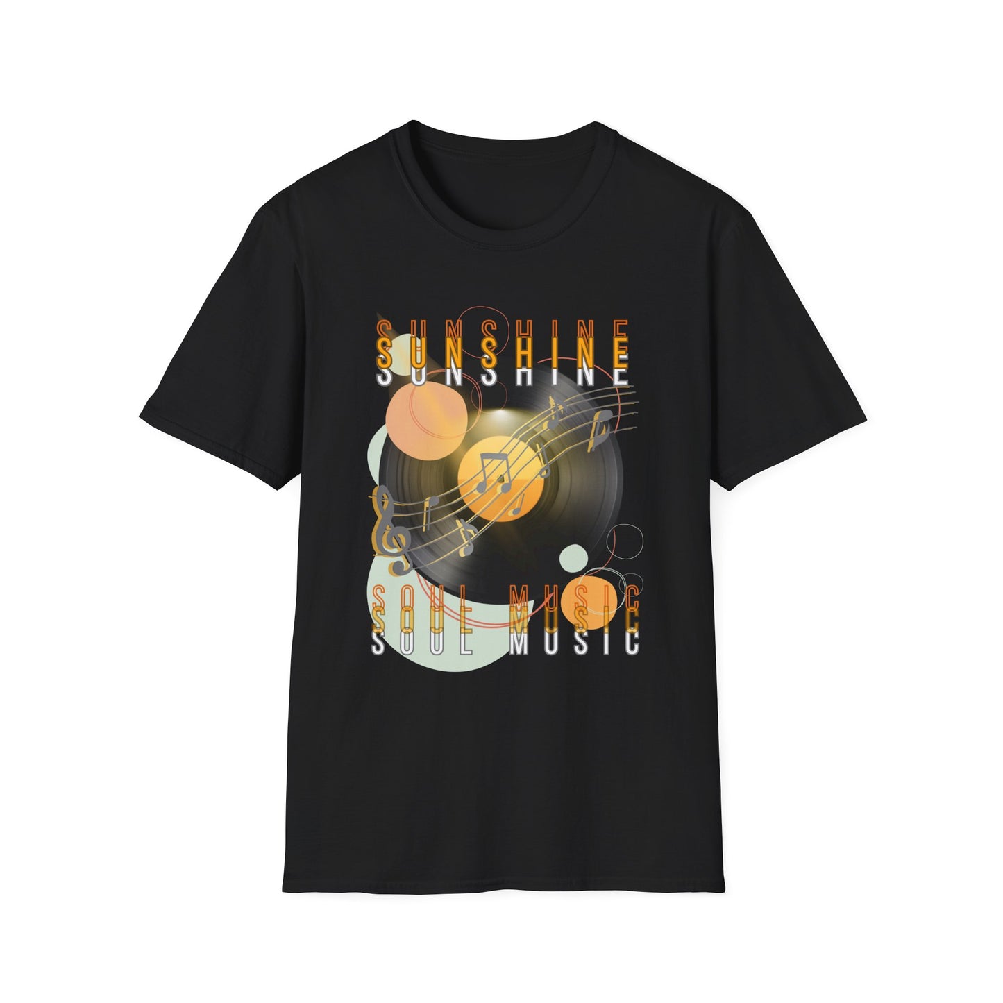 Sunshine Soul Music T-Shirt | Unisex Graphic Tee