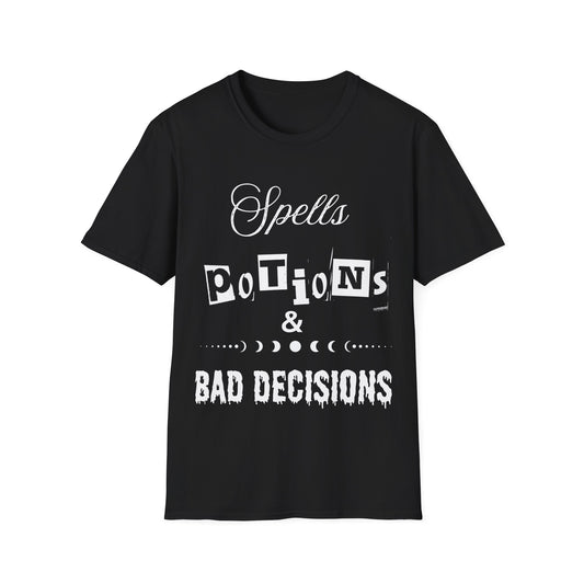 Spells, Potions & Bad Decisions Tee